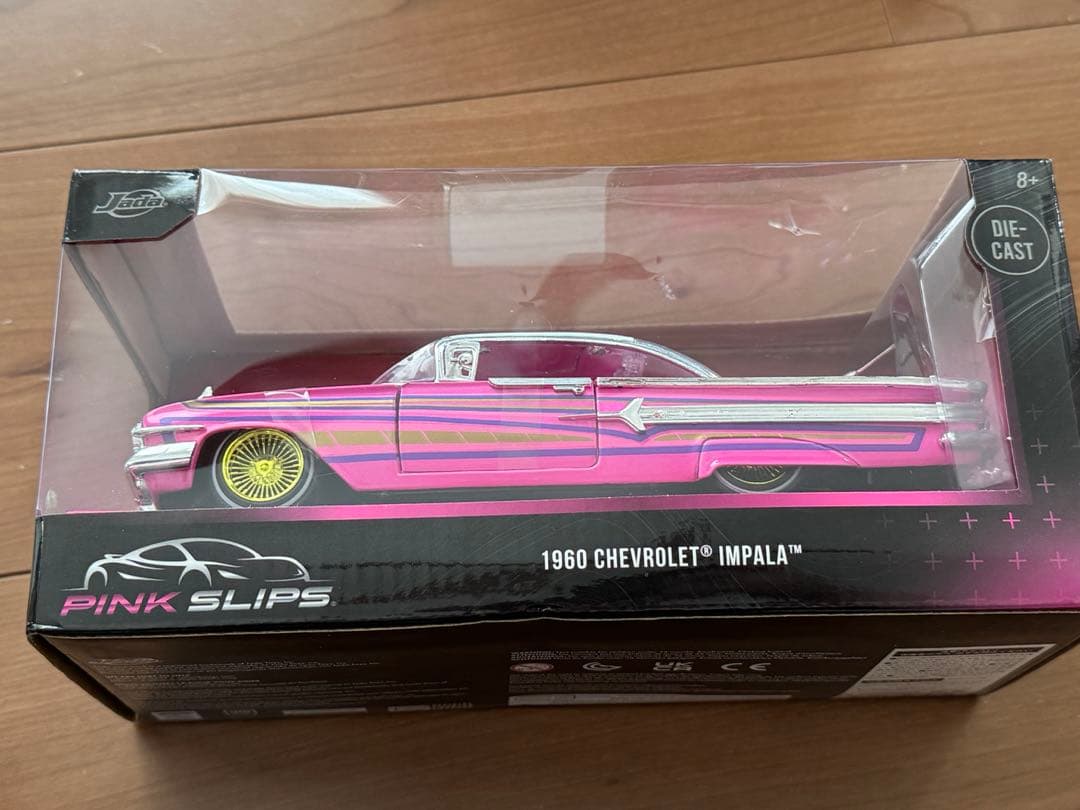 1960 Chevrolet Impala PINK SLIPS ミニカー