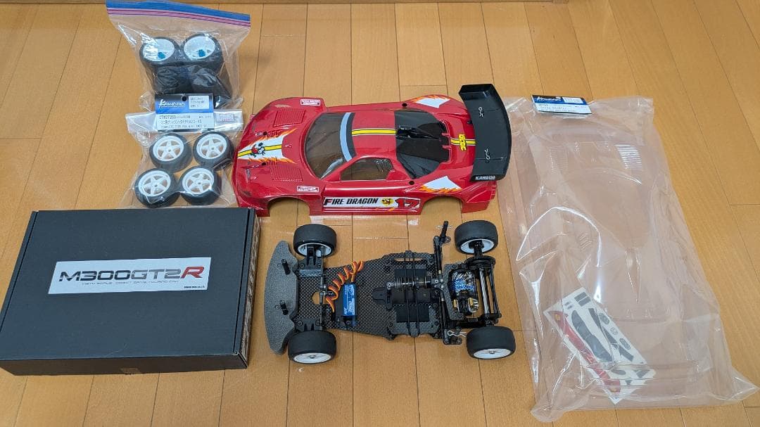 カワダ M300GT2Rシャーシキット おまけ付き