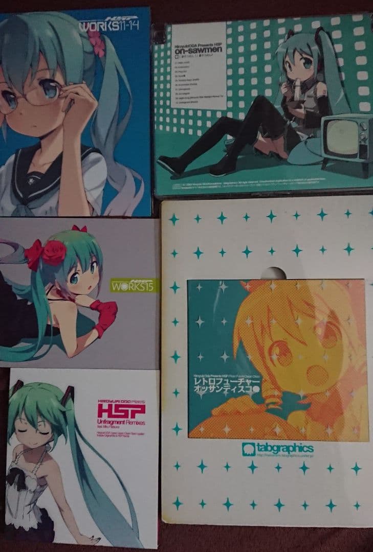 d*7様 HSP / Hiroyuki ODA / かんざきひろ/ CD 5点