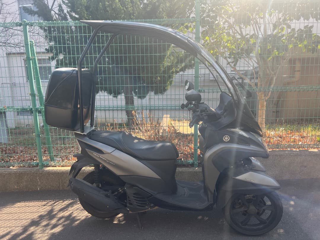 トリシティ　155CC マットブラック