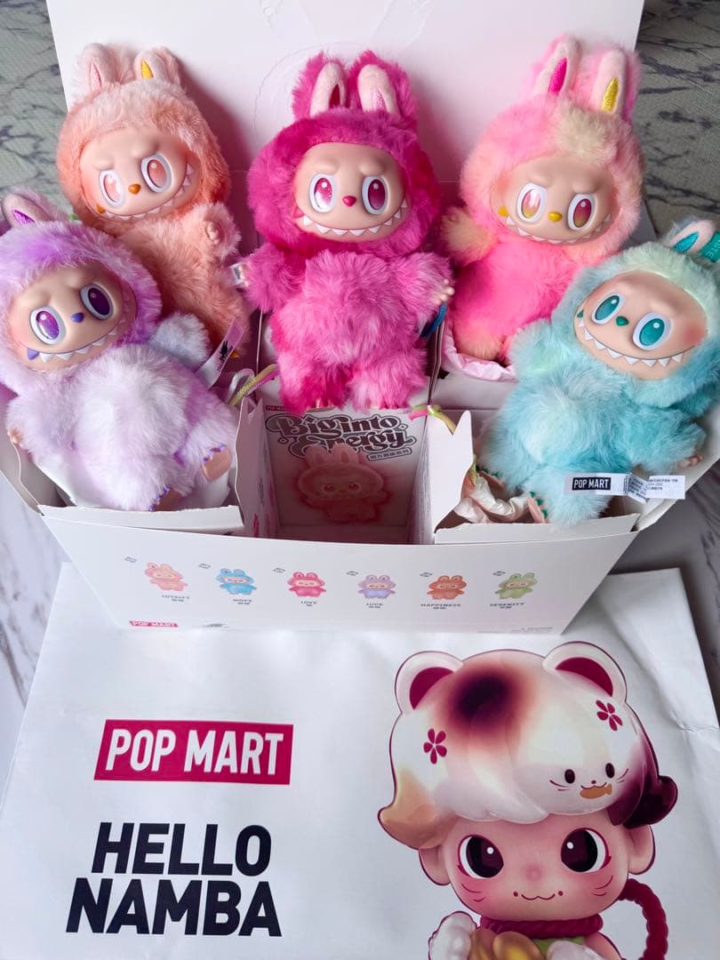 【新品未使用】ラブブ☆エナジーアソートボックス☆5体セット☆箱有り