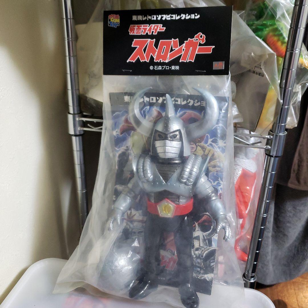 メディコムトイ東映レトロソフビ　ストロンガー フィギュア 　鋼鉄参謀