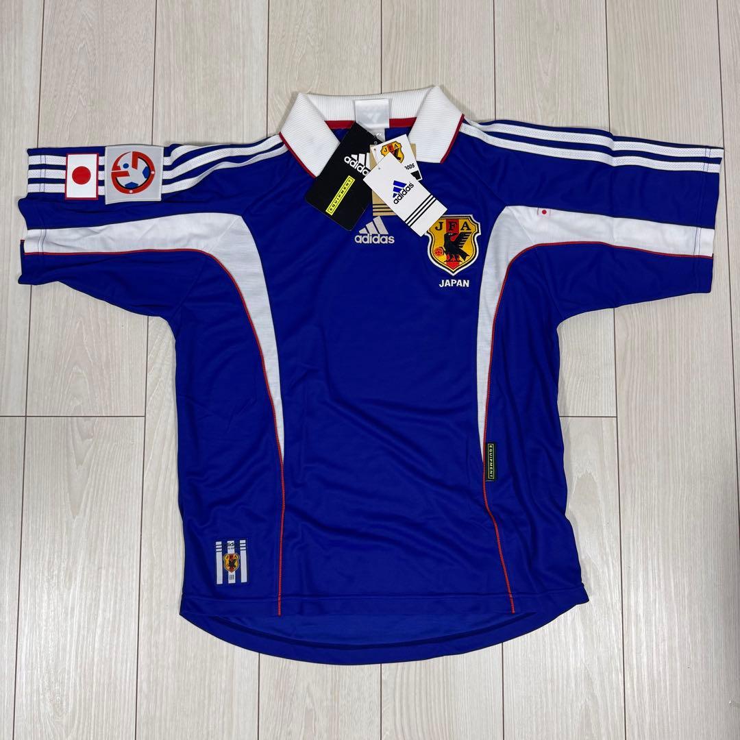 ♢﻿新品♢﻿2000年adidas日本代表ユニフォーム ワッペン付き タグ付き