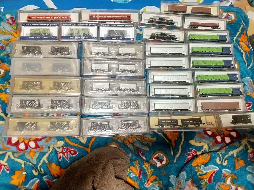Nゲージ 貨物列車 ほぼ未使用品 44両セットまとめ