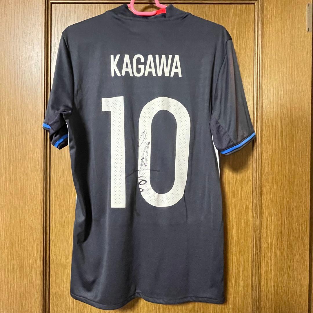 香川真司 サッカー日本代表ユニホーム 直筆サイン 2016-2017