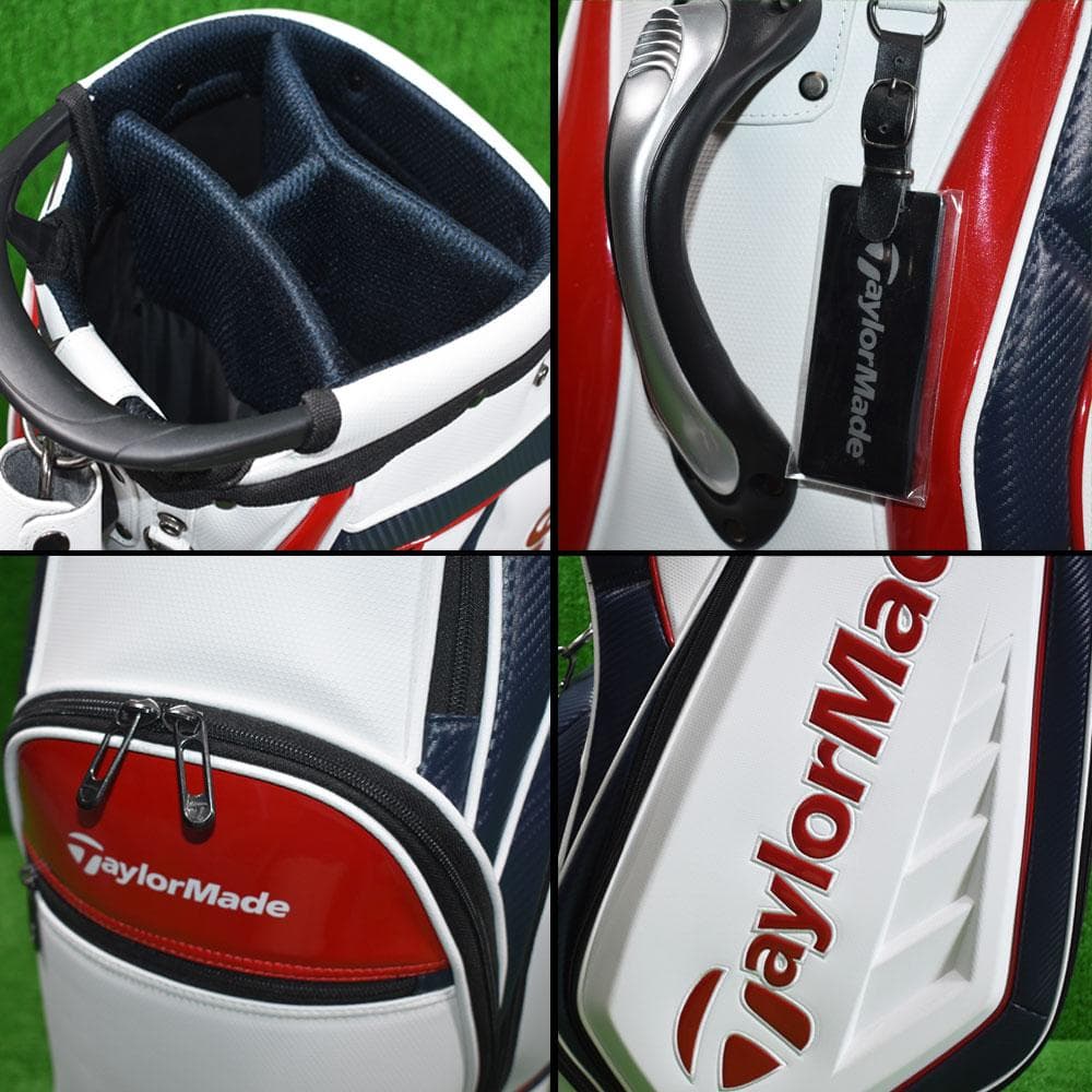 サ*レ様 TaylorMade テーラーメイド エナメル キャディバッグ９型 新