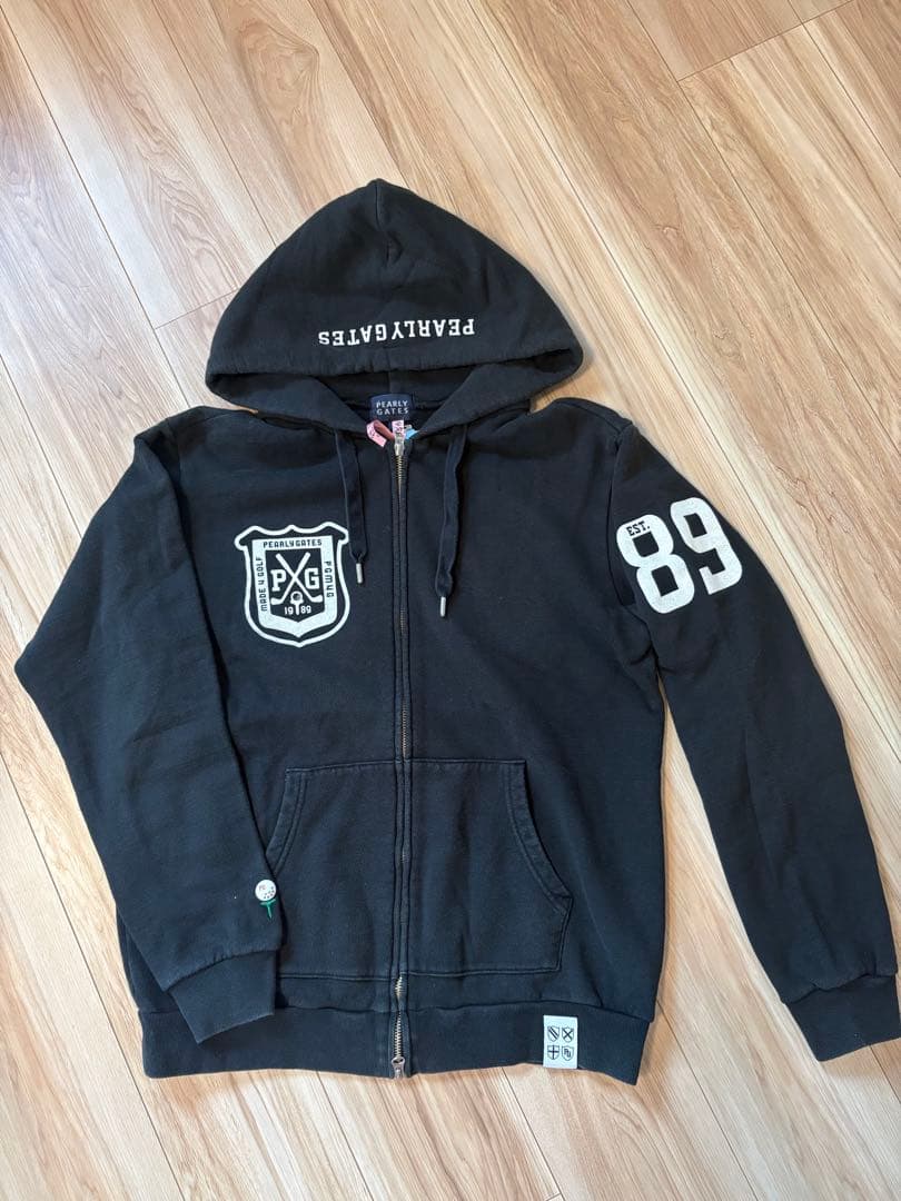 PEARLY GATES パーカー ブラック