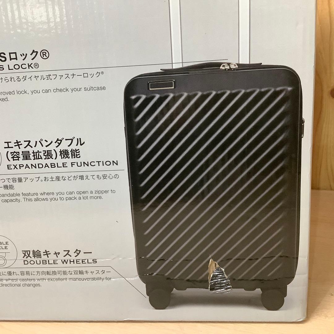 エース イグザクト 機内持込みサイズ スーツケース （拡張機能付き）　※404