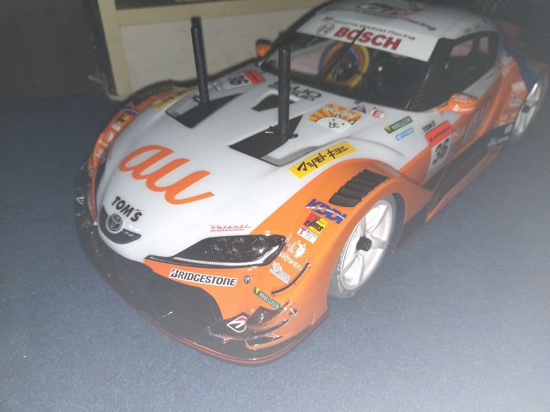 TOM'S GR Supra 1/10 ボディ