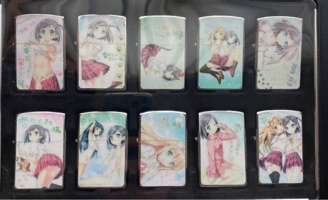 変態王子と笑わない猫　美少女　オイルライター　セット　BH