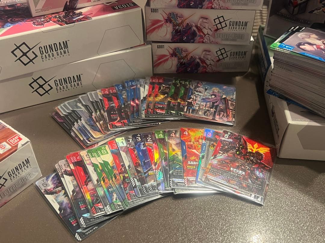ガンダムカードゲームLR など多数 GUNDAM 引退セット‼︎