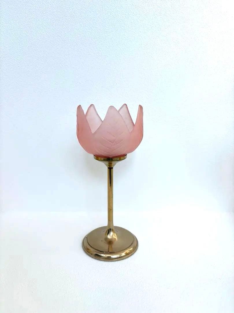 キャンドルホルダーチューリップヴィンテージフラワーベースhora vintage