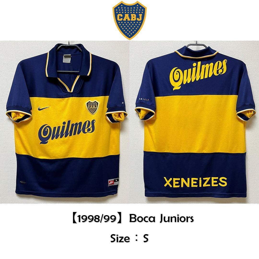 【正規品】 1998/99 ボカジュニアーズ ホーム サイズS ナイキ