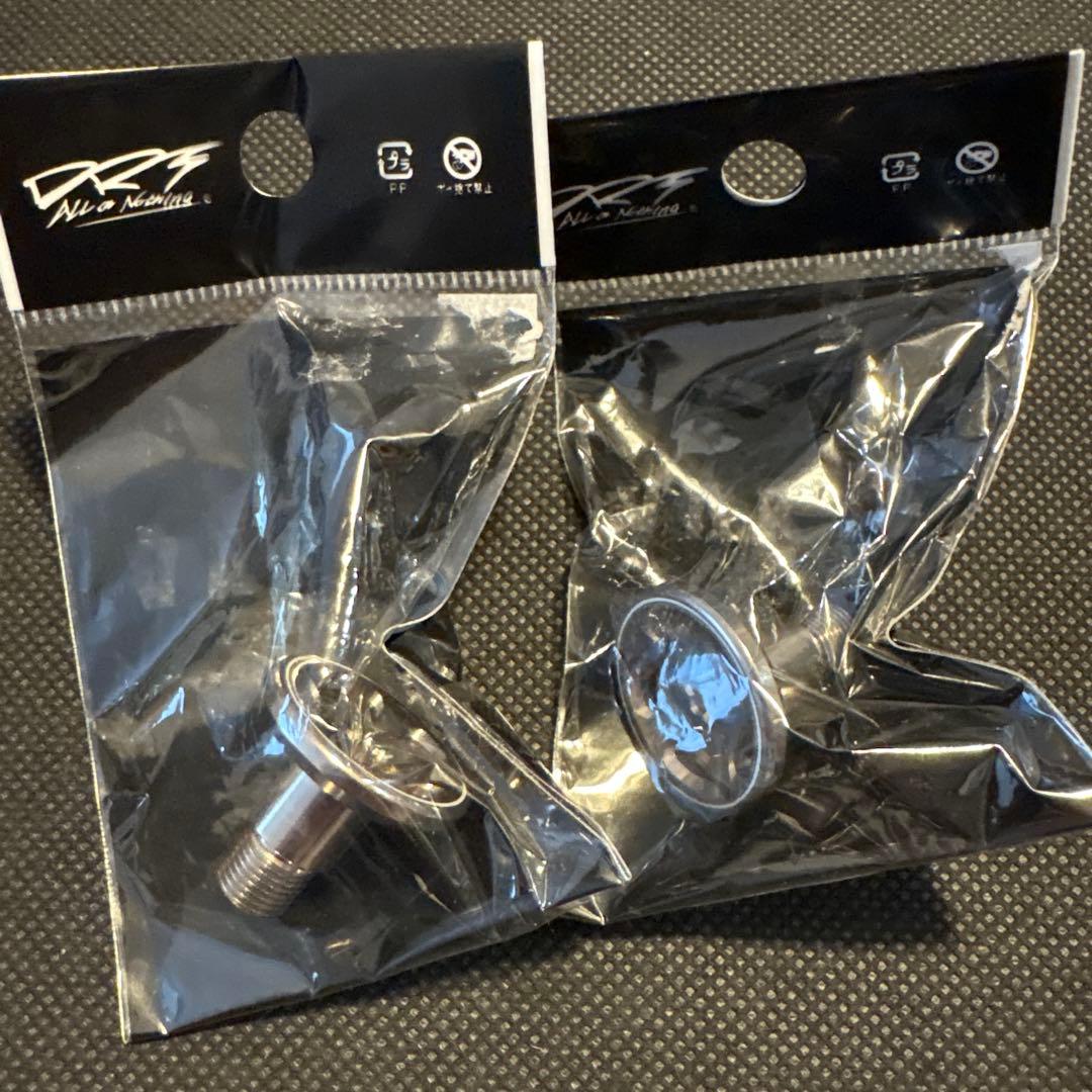 DRT バリアルハンドル　ホイールキャップ　dish シルバー