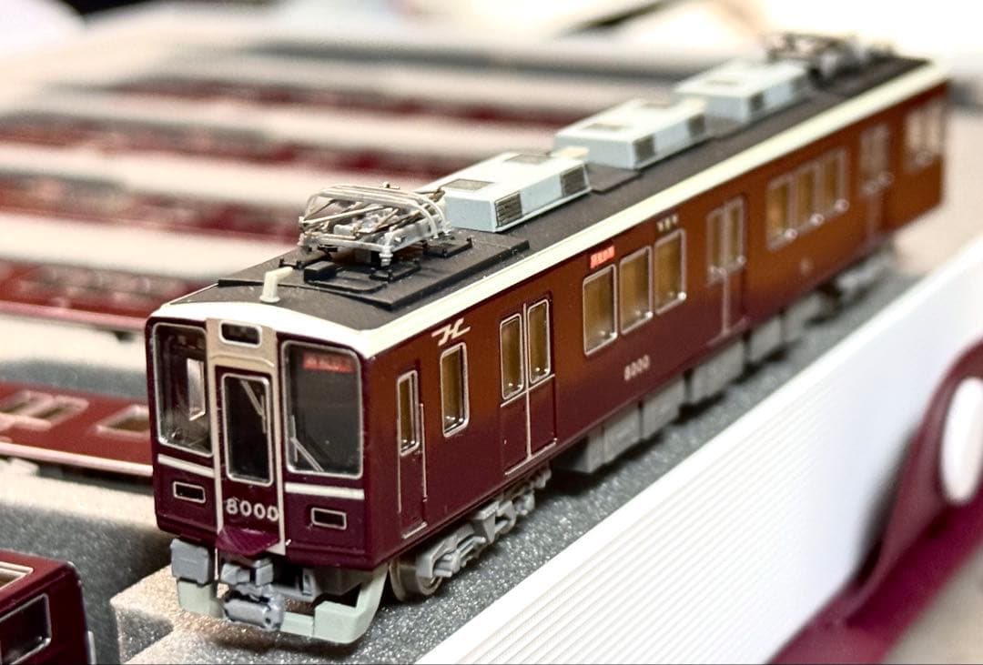 精密加工グリーンマックス阪急8000系8000f 復刻仕様