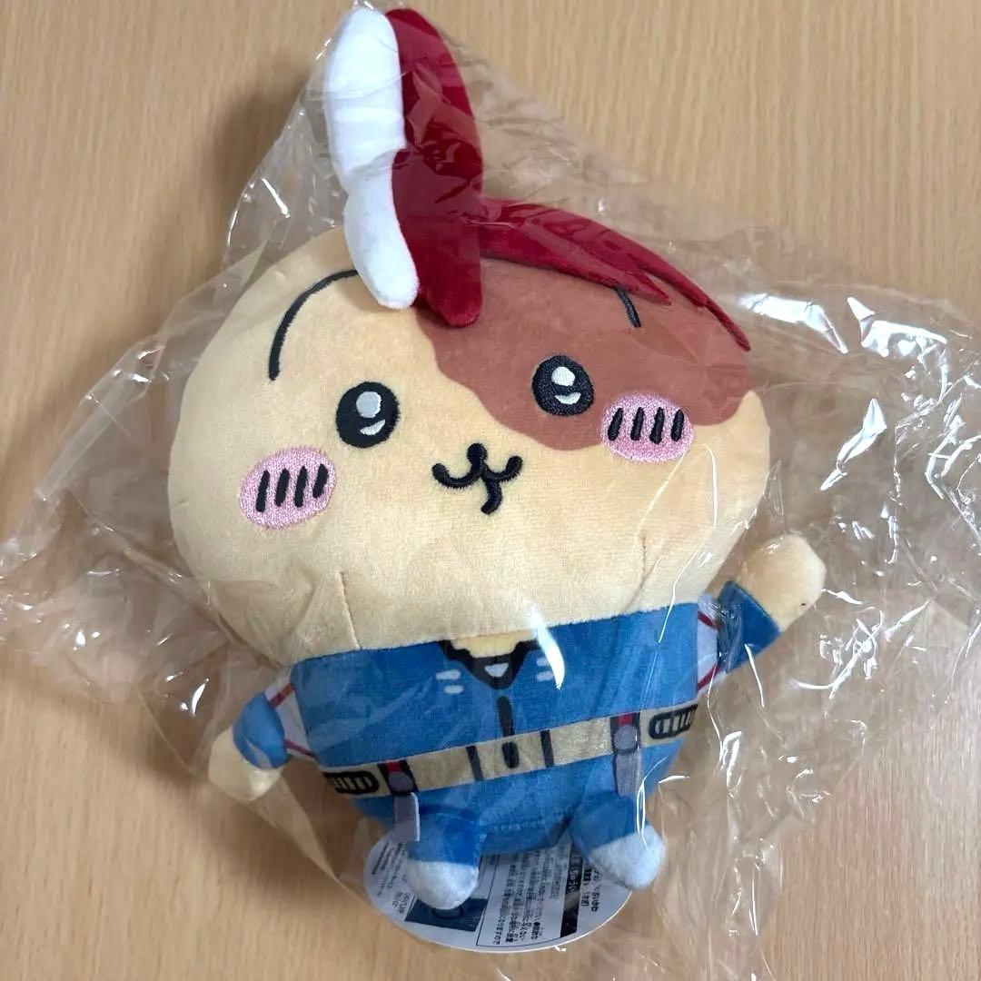 新品タグ付き ヒロアカ ちいかわ ぬいぐるみS 轟焦凍　うさぎ