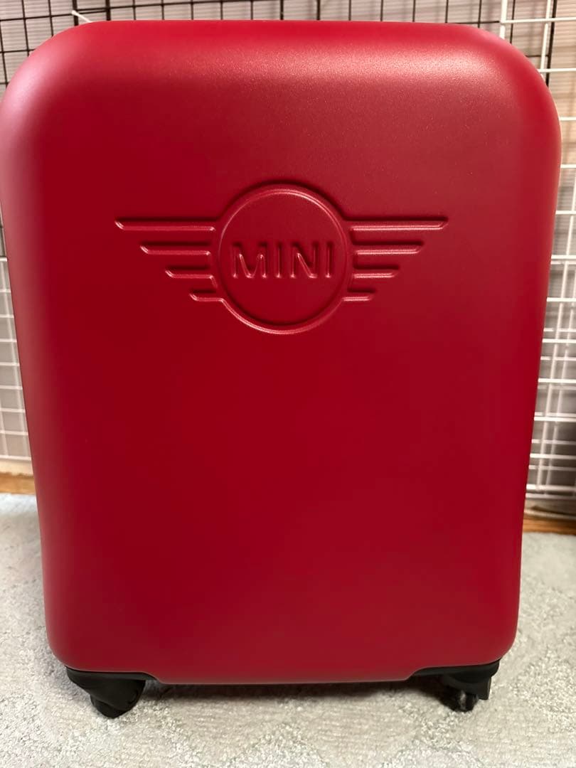 MINI チリレッド ハードシェルキャリーカート