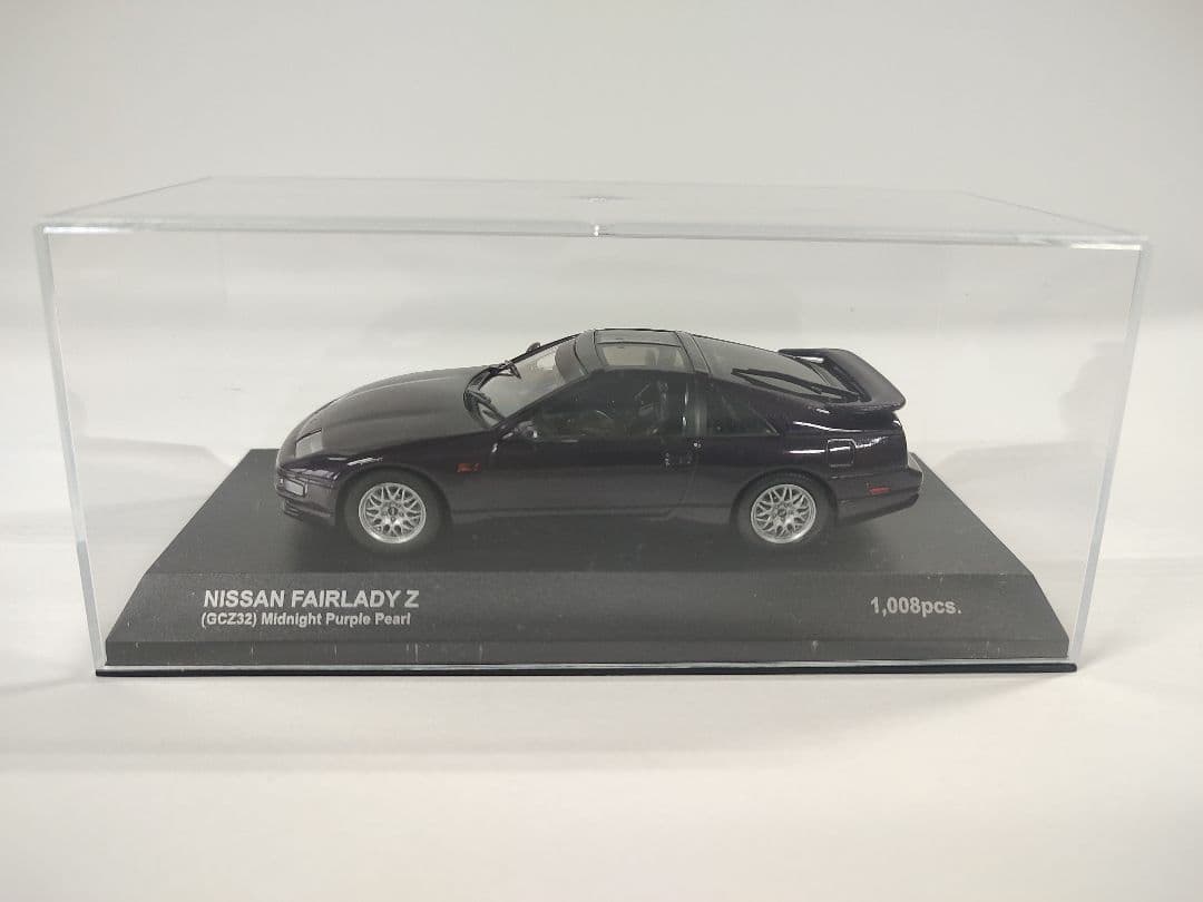 京商 1/43 フェアレディＺ Z32 ミッドナイトパープル ミニカー
