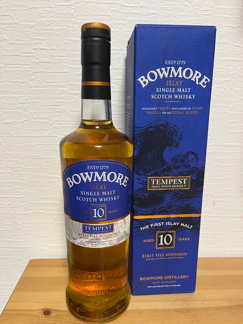 ボウモア テンペスト10年バッチV 55.9% 終売品