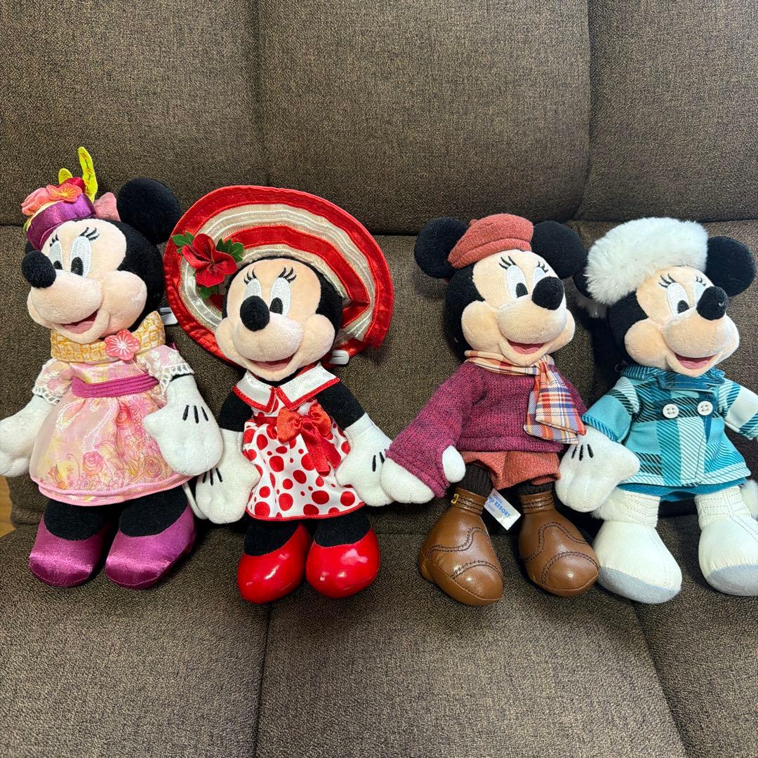 ミニーのスタイルスタジオ ぬいぐるみバッジ