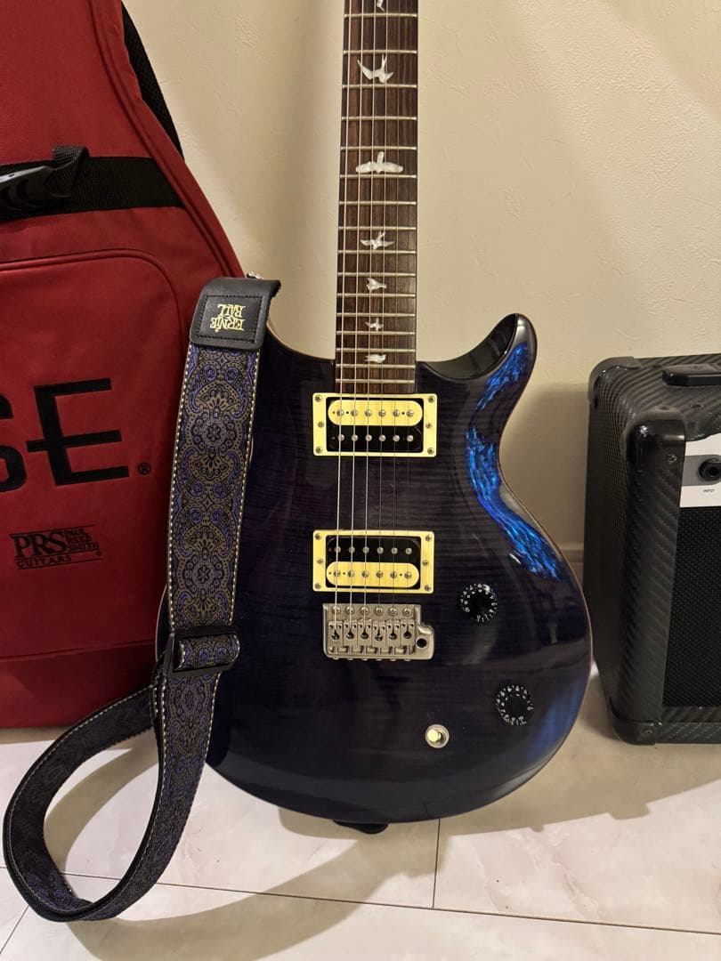 PRS エレキギター 紫