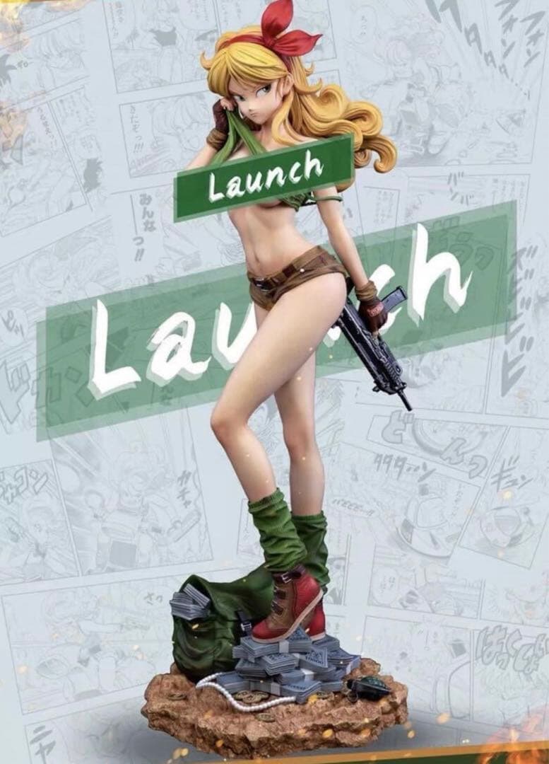 ドラゴンボール フィギュア HF ランチ　1／4 ガレージキット 豪華版