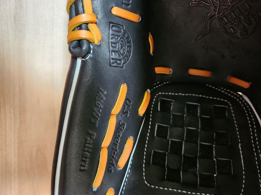 Rawlings 黒 軟式グローブ　投手　左