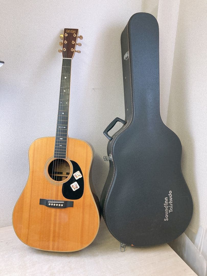 a*9様 Cat’s Eyes CE-500 アコースティックギター ハードケー
