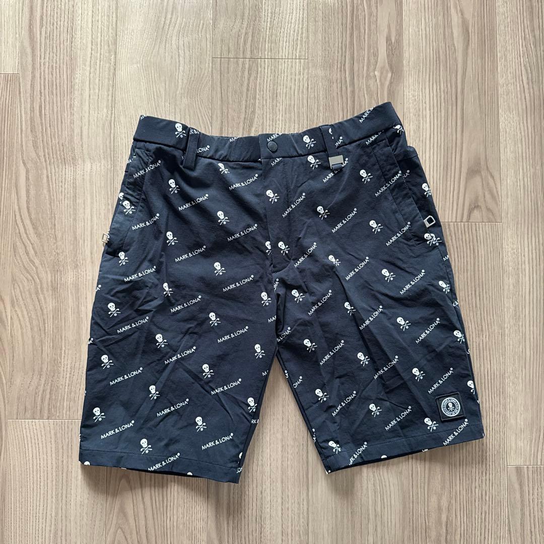 MARK & LONA スカルプリント ゴルフパンツ