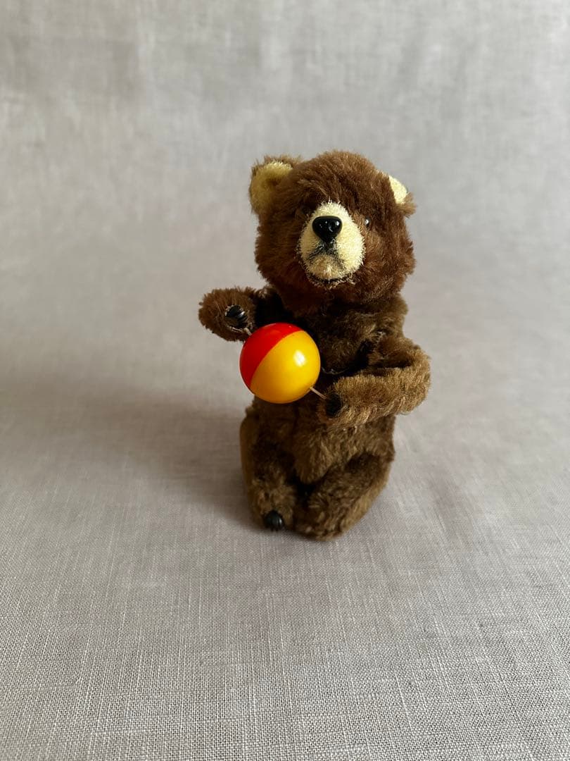 max carlクマ ゼンマイ　ヴィンテージ　おもちゃ　ドイツ　ヨーロッパ