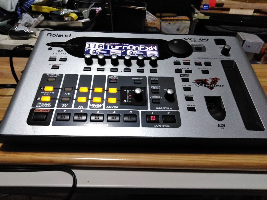 再終値下！　美品　ローランドVG-99 動作確認済　純正電源　取説付