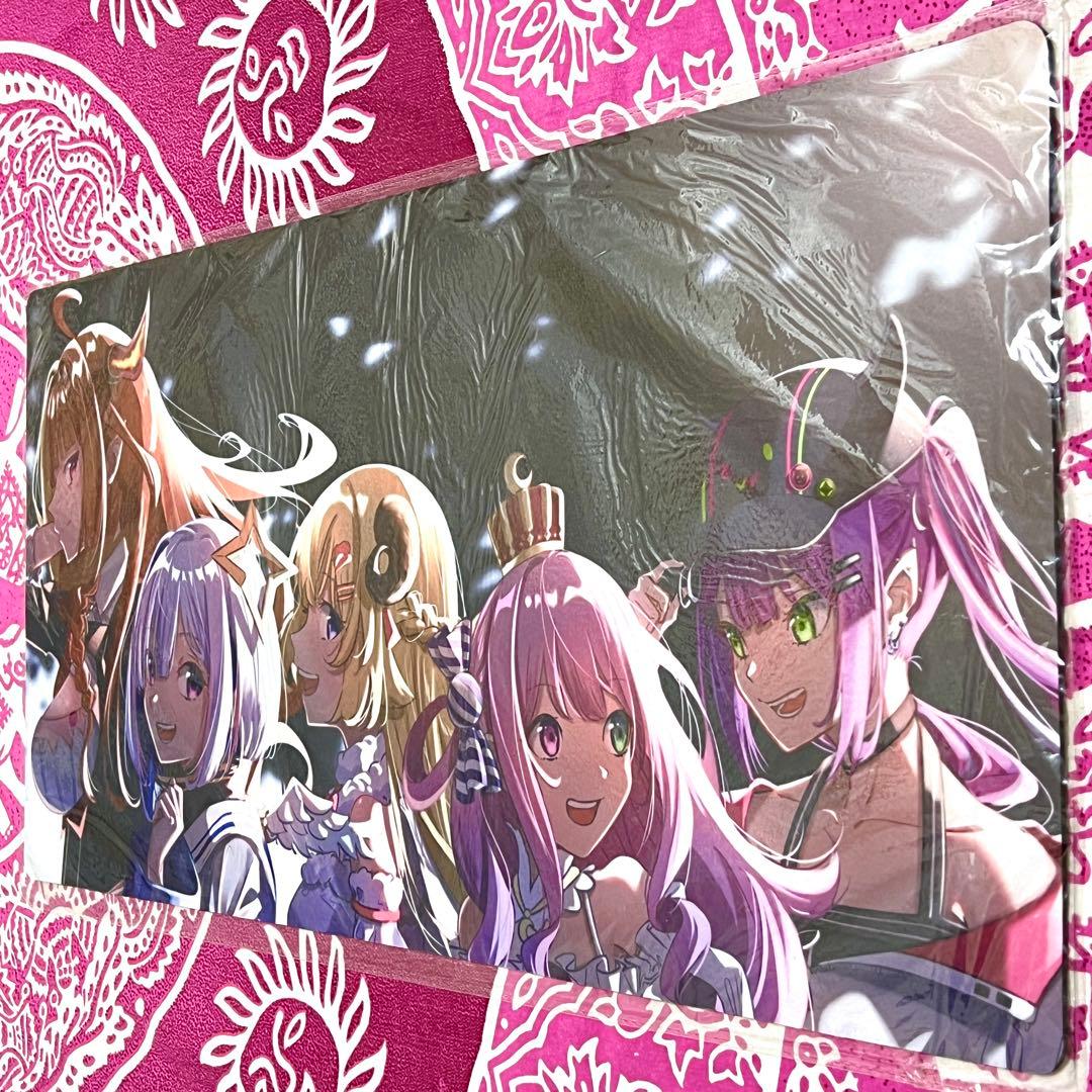 ホロライブ 4期生 ルーナ わため ココ 未確認スリーブ プレイマット