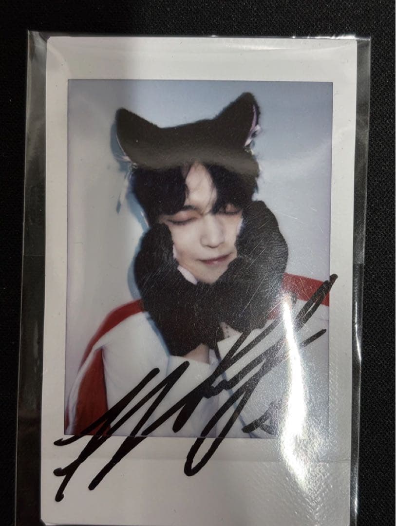 KIM JAE JOONG ジェジュン3名限定当選　直筆サイン　ポラロイド