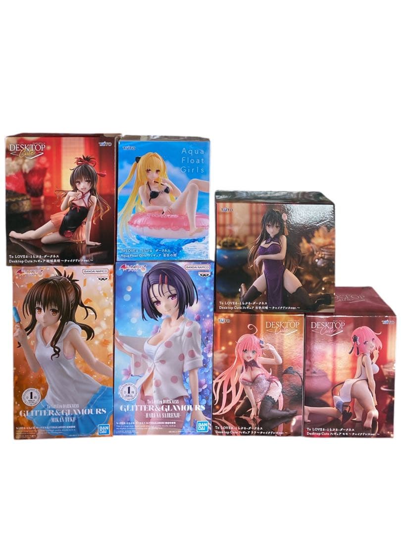 To LOVEる-とらぶる-ダークネス　フィギュア　7体セット