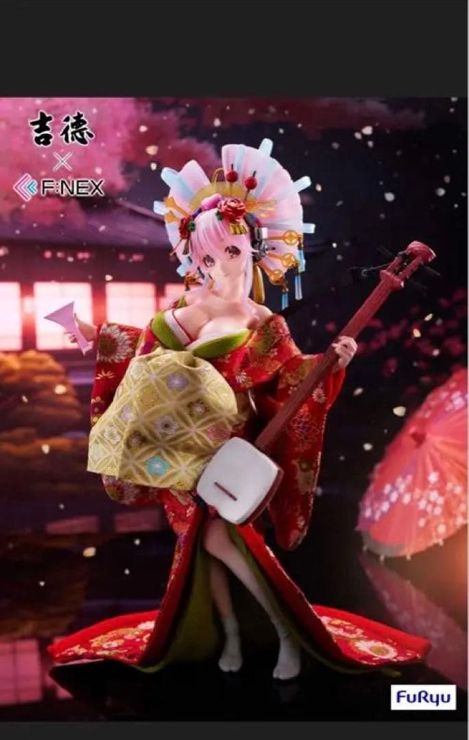 吉徳×F:NEX すーぱーそに子 -日本人形- 1/4スケールフィギュア