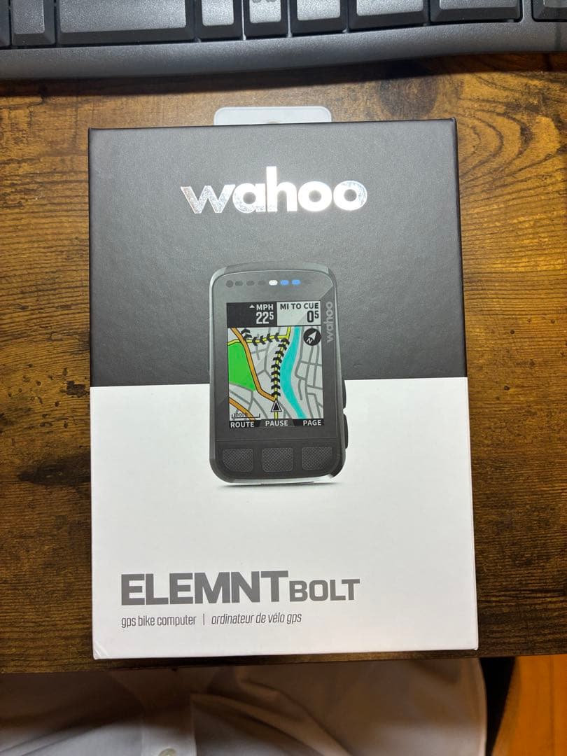 wahoo ELEMNT BOLT 開封品　サイクルコンピューター