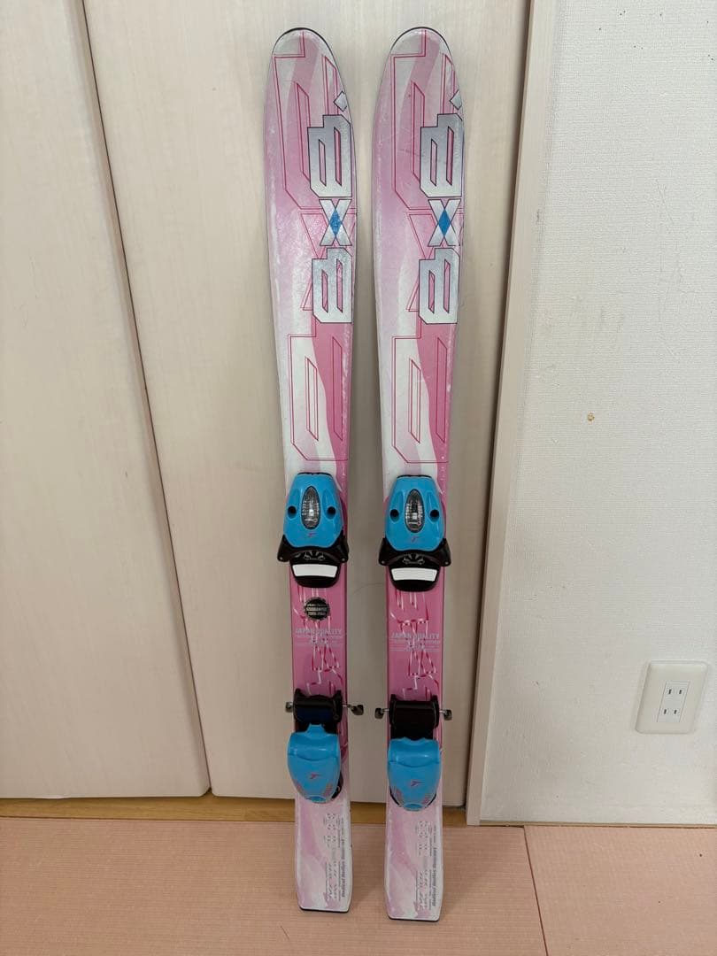 スキー板　ジュニア　100cm ブーツ 19cm ストック ３点セット