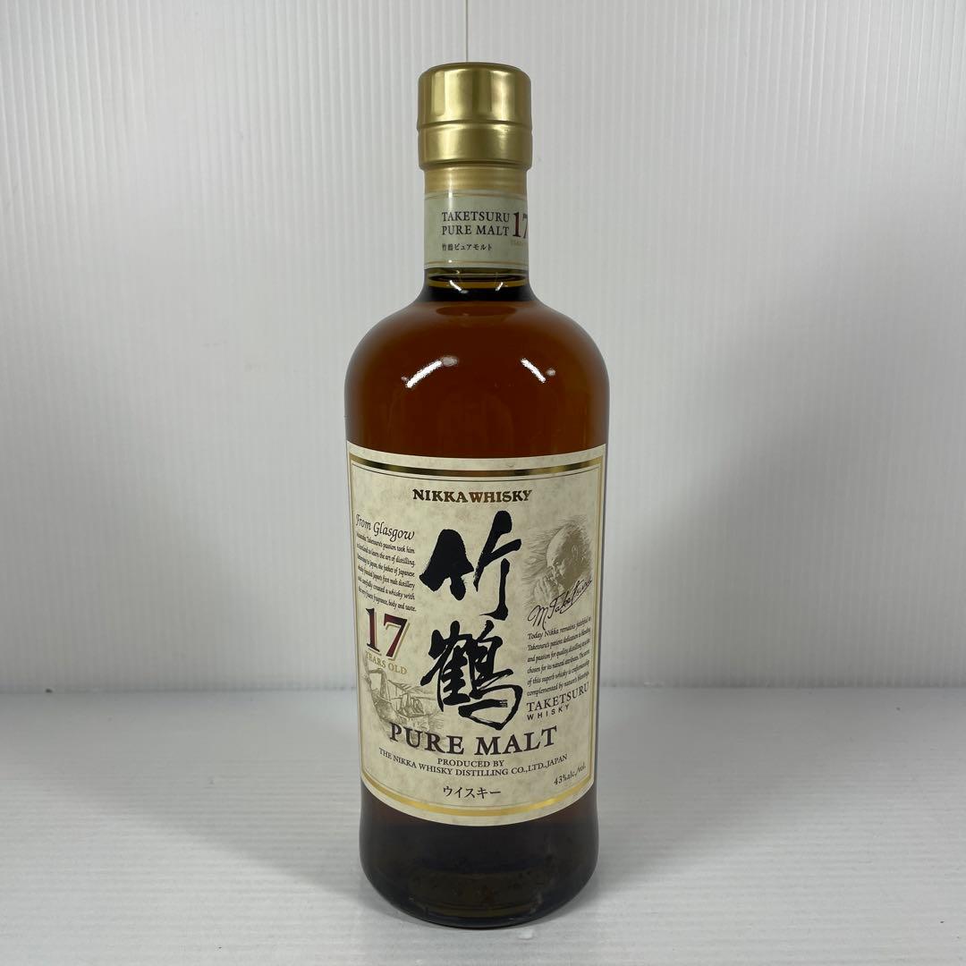 ☆竹鶴 17年☆ピュアモルト ニッカ NIKKA ジャパニーズウイスキー