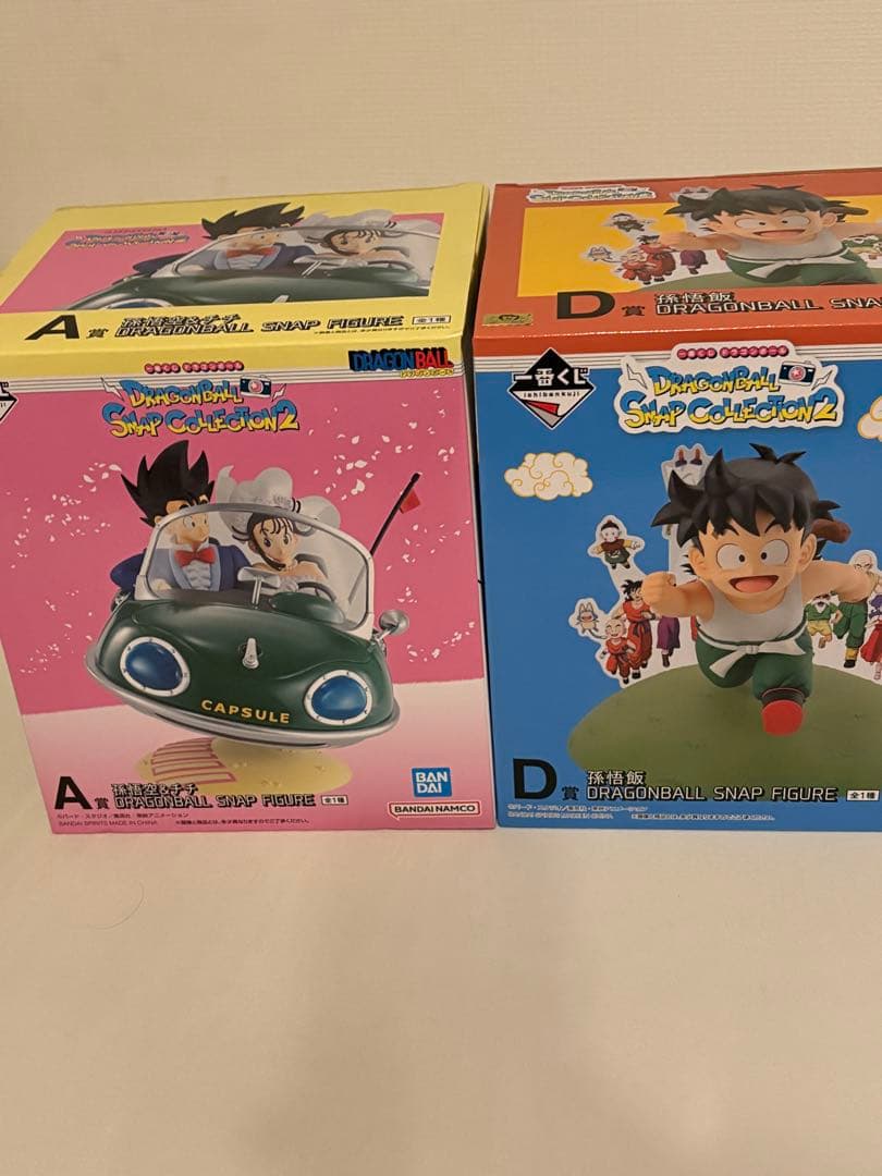 A賞 D賞セット DRAGONBALL SNAP COLLECTION 未開封品