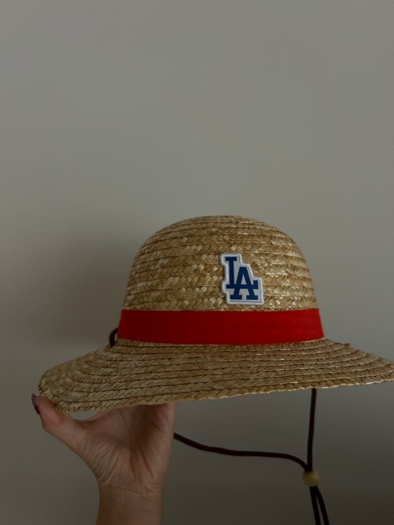 セール新品！Los Angeles Dodgers ワンピースコラボ麦わら帽子