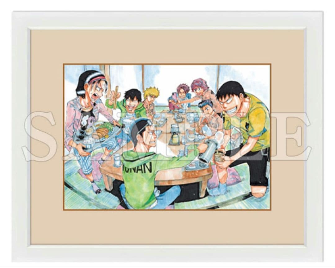 【当選品】「弱虫ペダルSPARE BIKE 高精細複製原画キャラファイングラフ」