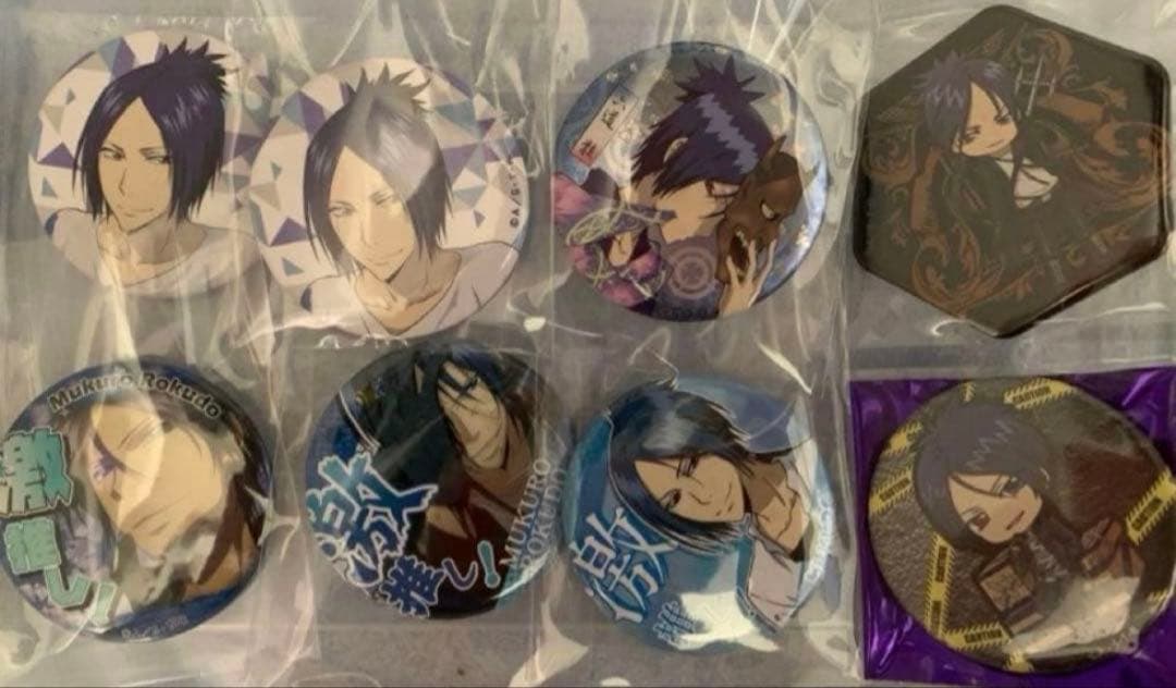 家庭教師ヒットマンREBORN リボーン　六道骸　骸　缶バッジ