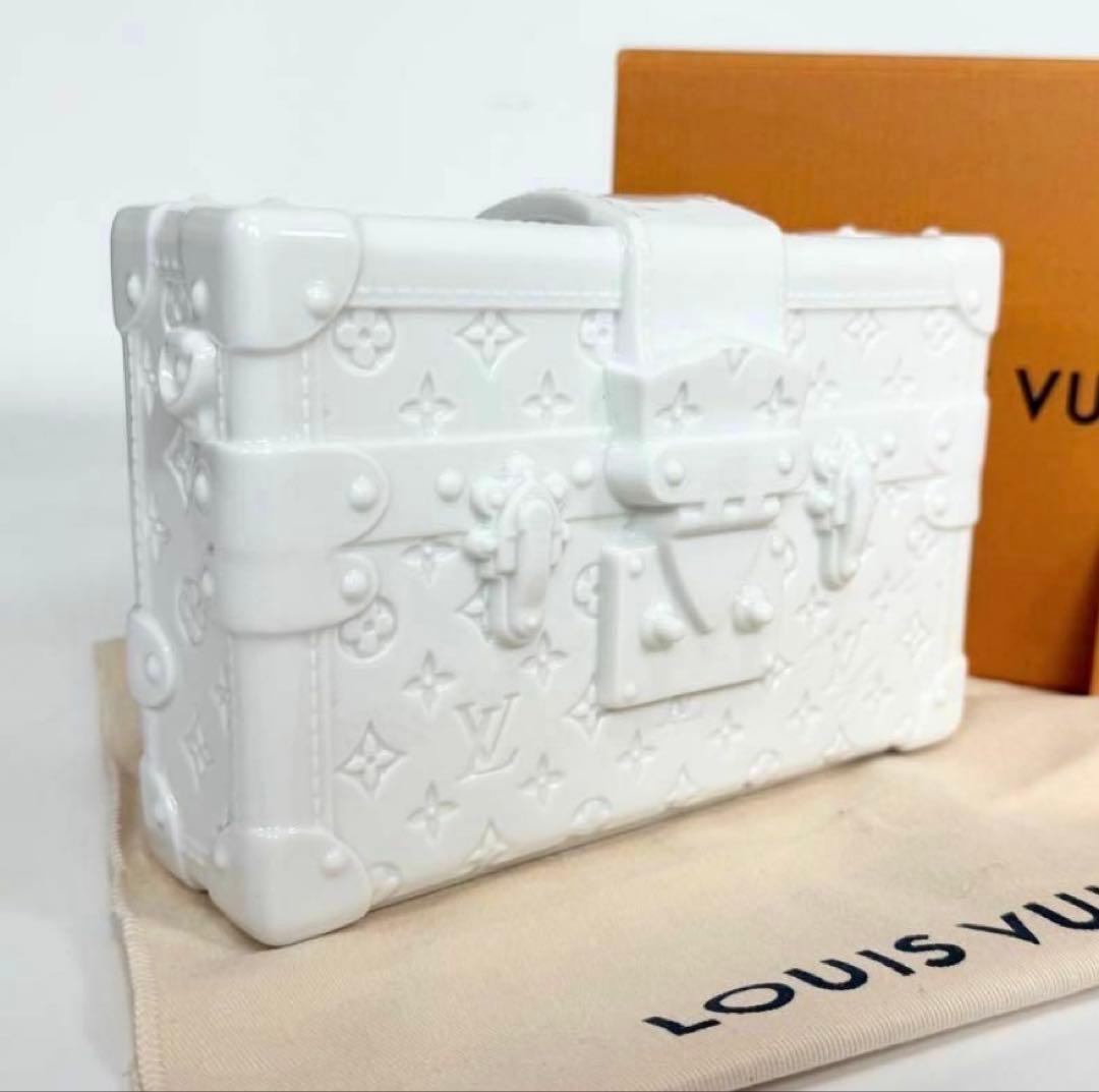 現行　ルイヴィトン　ヴェース・プティット マル ポーセリン　花瓶　置物　オブジェ