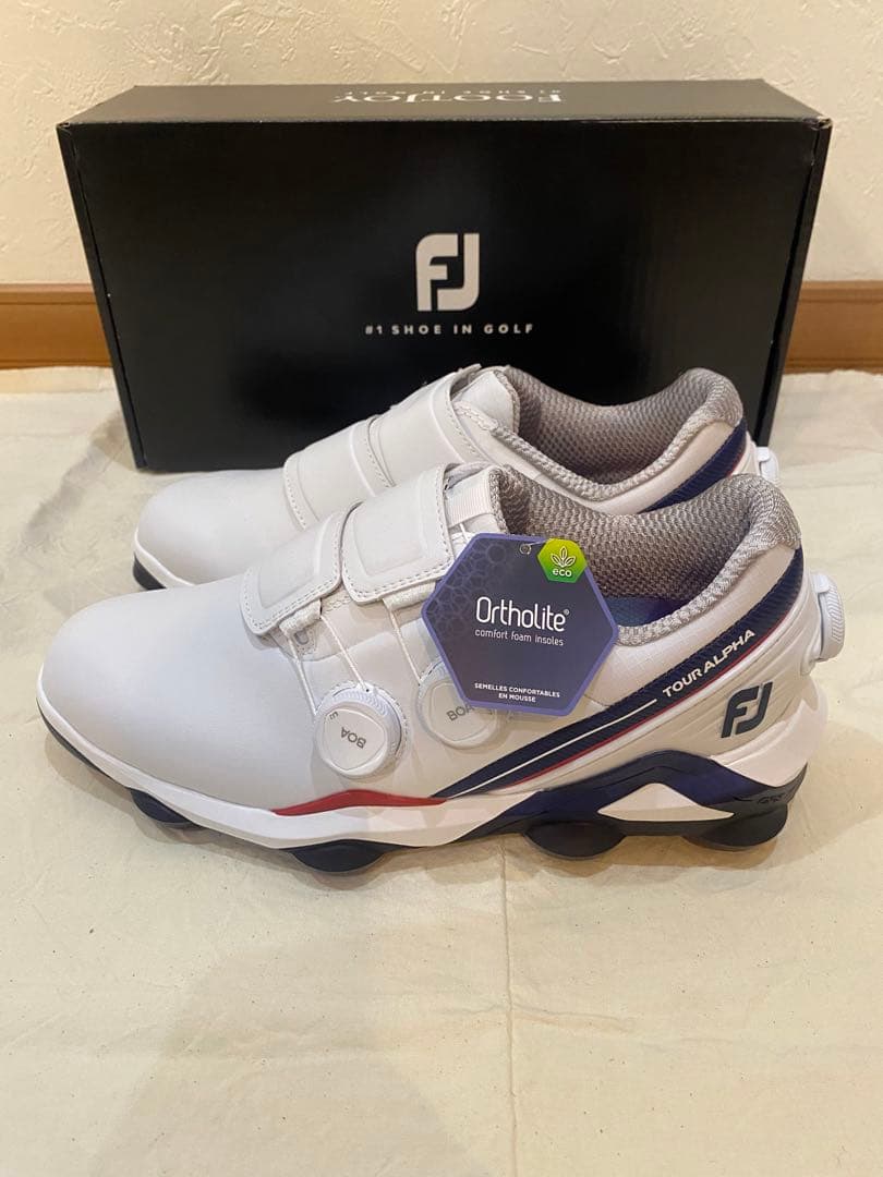 ［美品］FootJoy フットジョイMEN'S ツアーアルファ トリプル BOA
