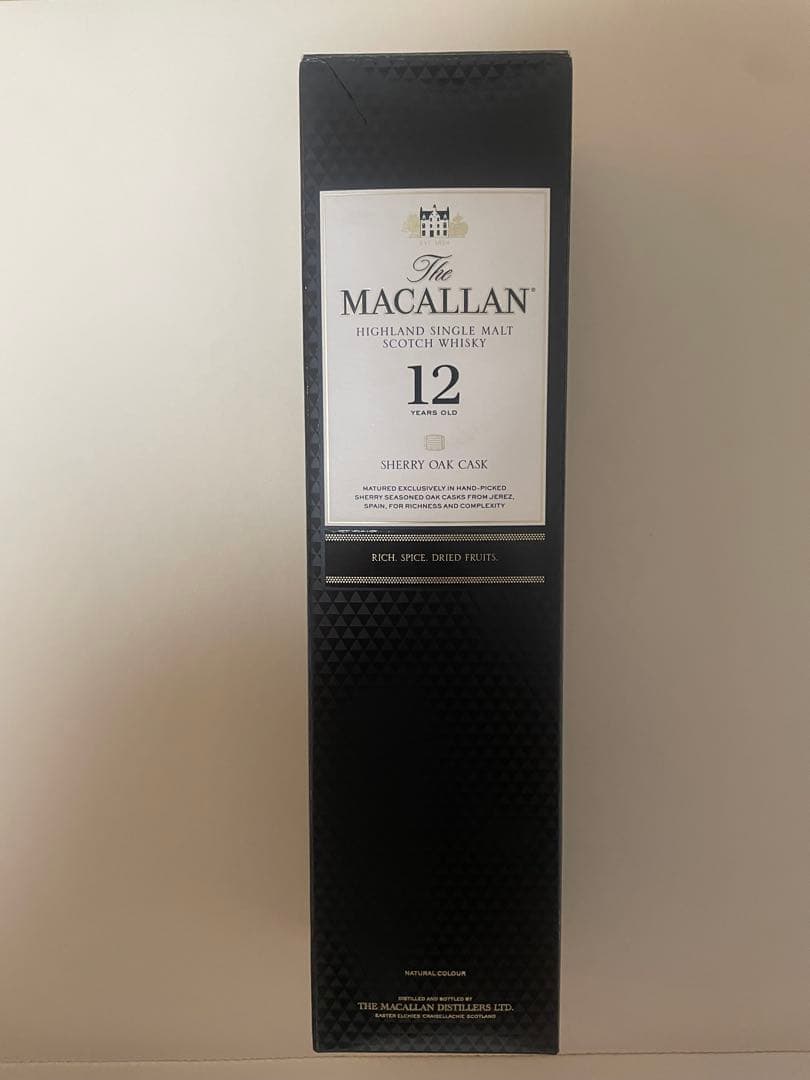The Macallan 12年 シェリーオークカスク