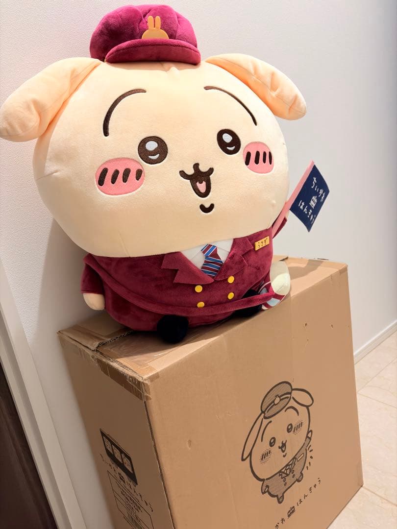 「ちいかわ×阪急電車」BIGぬいぐるみ (うさぎ)
