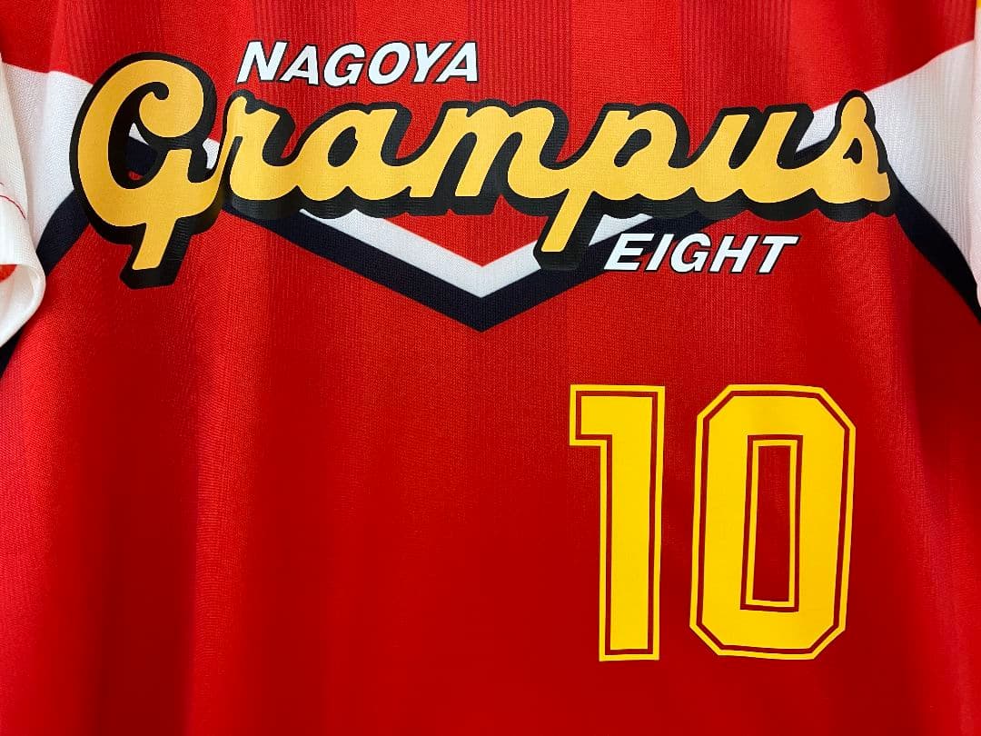 92-94 名古屋グランパス　リネカー　ルコックオフィシャル　当時物ユニフォーム