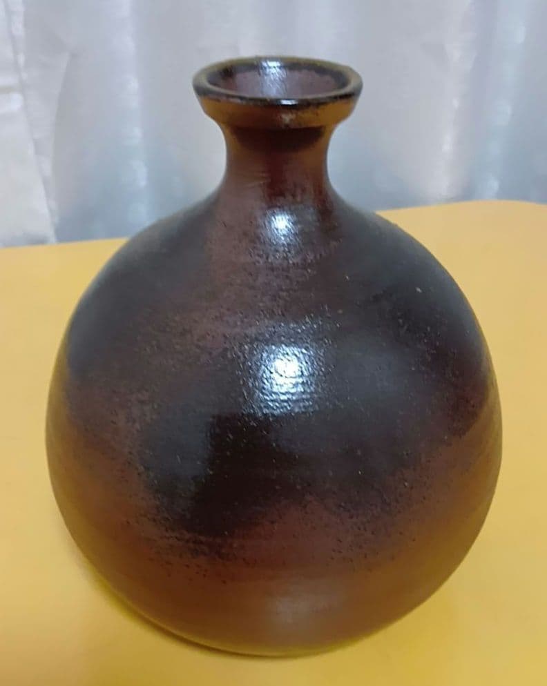 骨董品　備前焼　徳利　一輪挿し　花器　花瓶　陶器　極美品