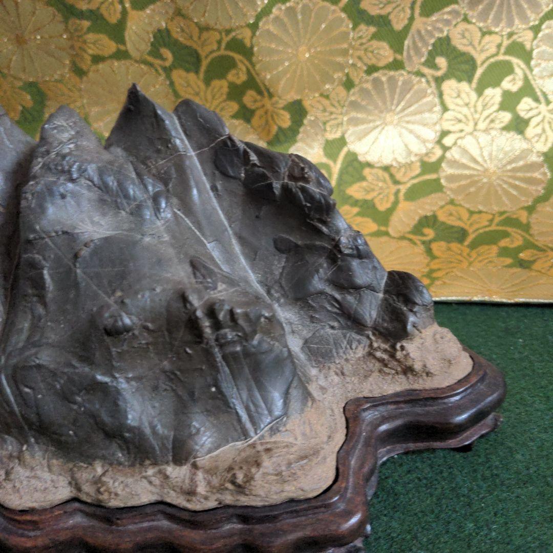 【最終価格】紀州名産古谷石・水石・台座石・鑑賞石