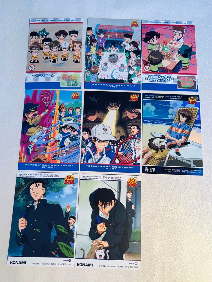 テニスの王子様 トレーディングカードなど 8枚セット